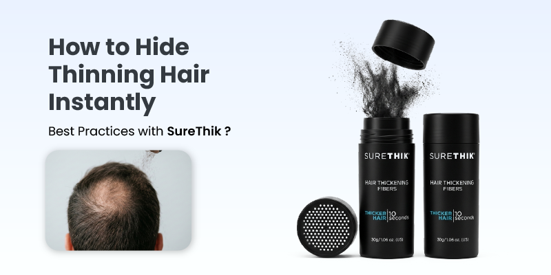 How to Apply Hair Thickening Fibers for a 100% Natural Look?