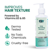 Daily Nourishing Shampoo with Vitamin B3, B5 & Green Coffee Extract | 200 ml