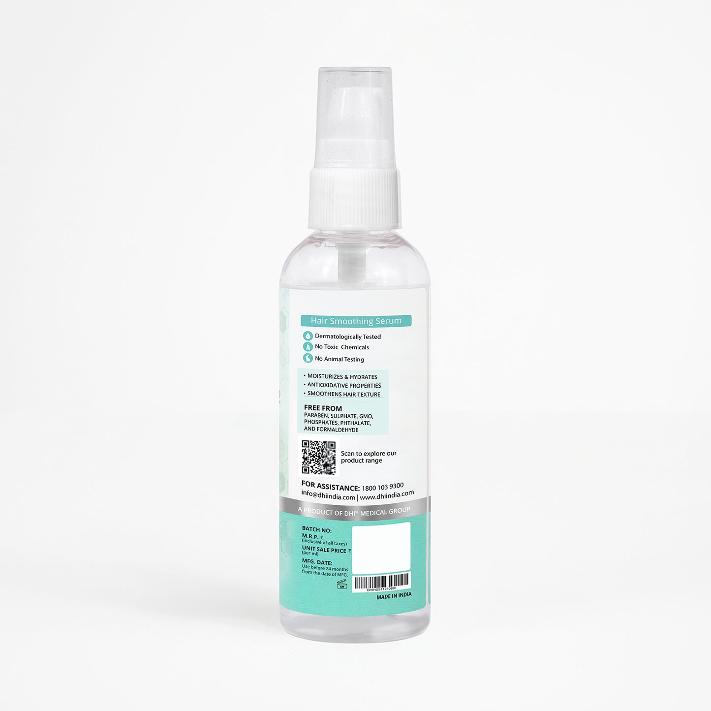 Super Shine Duo with Daily Nourishing Shampoo Enriched with Vitamin B3 & B5 (200ml) + Smoothening Serum with Sweet Almond and Jojoba Oil (100ml)