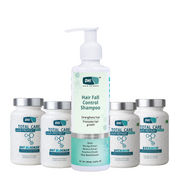 Revive Hair Care Bundle with Hair Fall Control Shampoo and Supplements