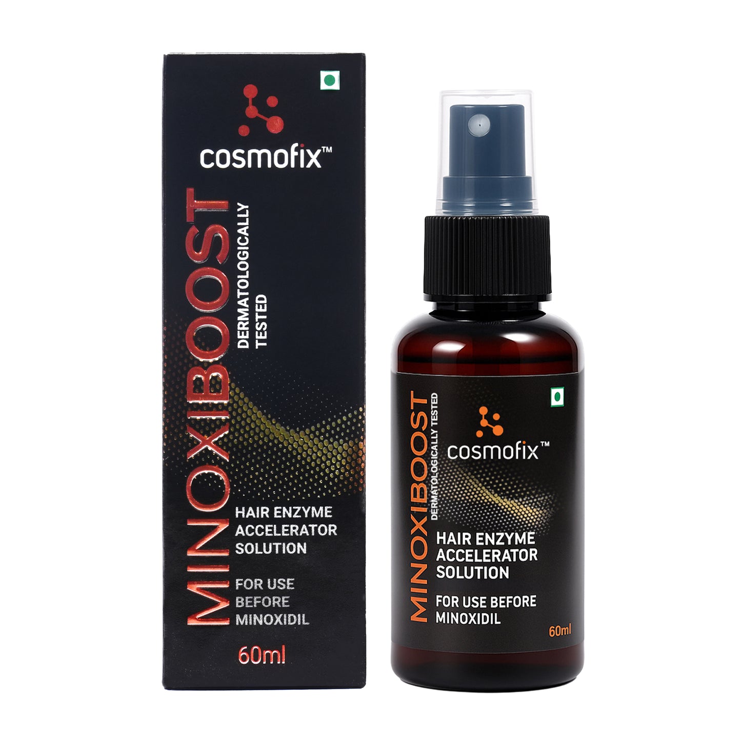 Minoxiboost Hair Enzyme Topical Solution | 60 ml