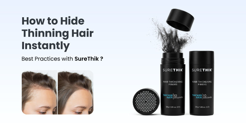 How to Hide Thinning Hair Instantly: Best Practices with SureThik?