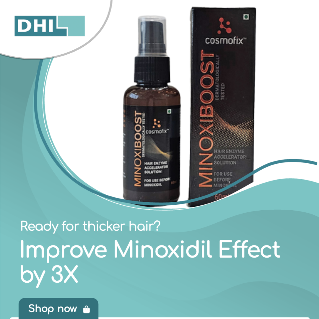 Minoxiboost Hair Enzyme Topical Solution | 60 ml