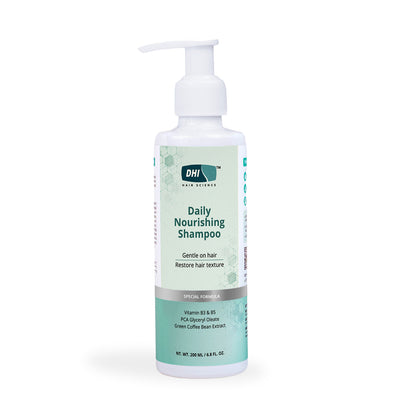 DHI Daily Nourishing Shampoo with Vitamin B3 & B5, PCA Glyceryl Oleate & Green Coffee Bean Extract  | 200 ml