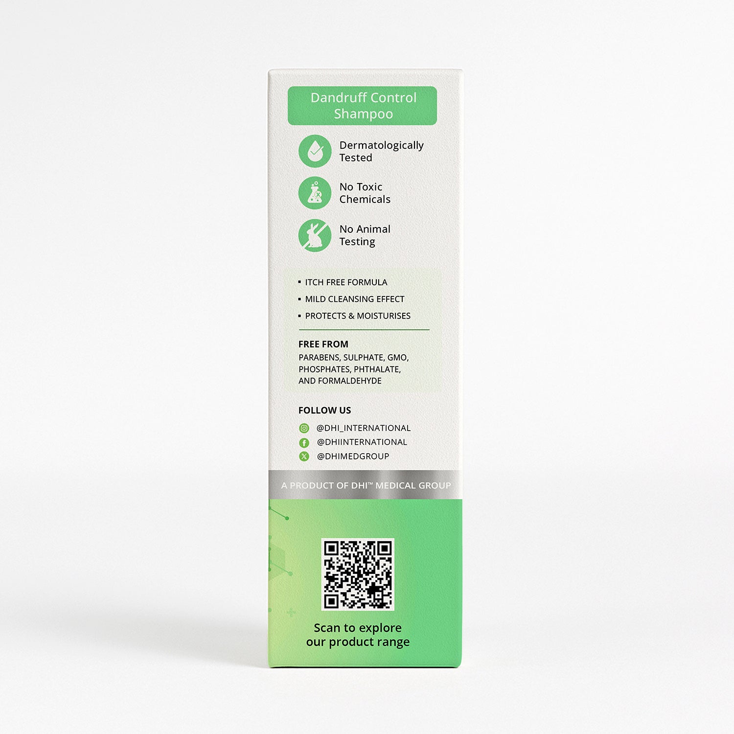 Dandruff Control Shampoo with Piroctone Olamine, Salicylic Acid & Neem | 200 ml