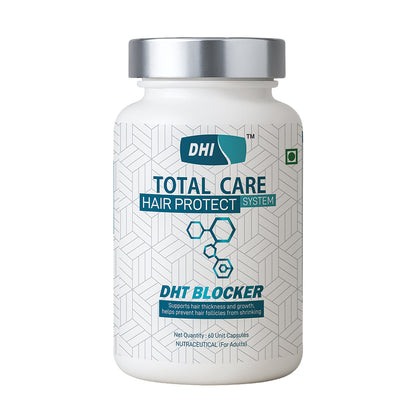 DHT Blocker with Stinging Nettle Extract | Pumpkin Seed Extract| 60 Capsules