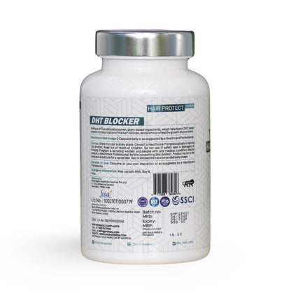 DHT Blocker with Saw Palmetto & Pumpkin Seed | 60 Capsules