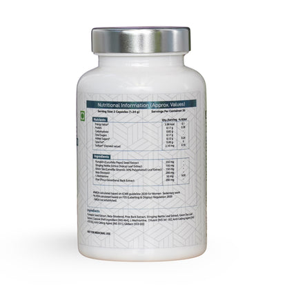 DHT Blocker with Saw Palmetto & Pumpkin Seed | 60 Capsules