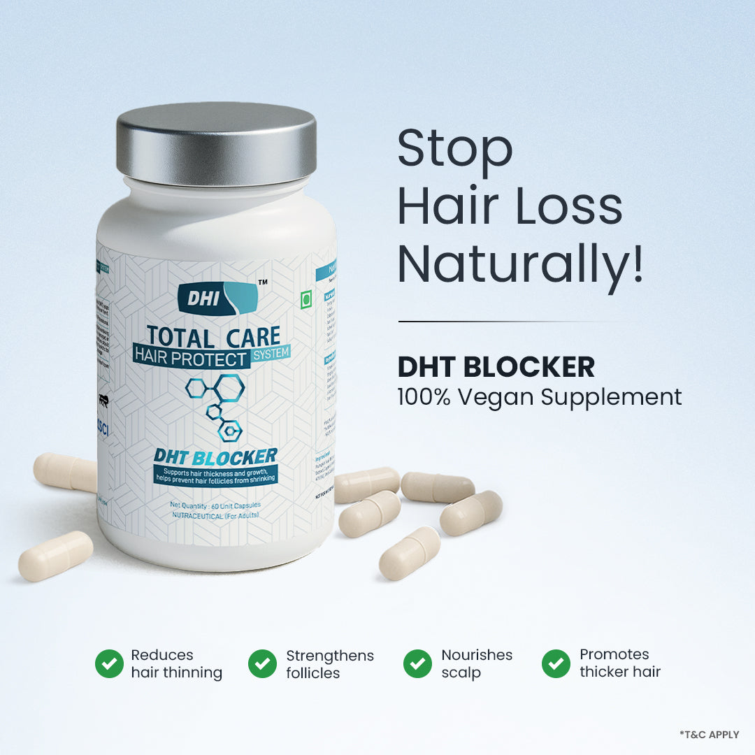 DHT Blocker with Stinging Nettle Extract | Pumpkin Seed Extract| 60 Capsules DHT Blocker with Stinging Nettle Extract | Pumpkin Seed Extract| 60 Capsules