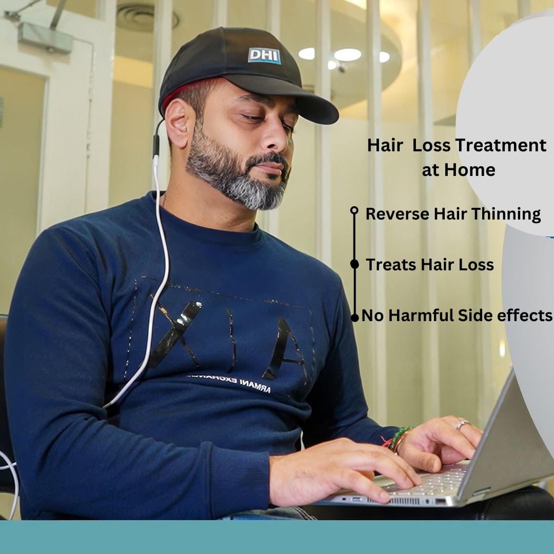 Laser Cap with 272 Laser Diodes | US FDA Approved & Clinically Proven Hair Loss Treatment at Home