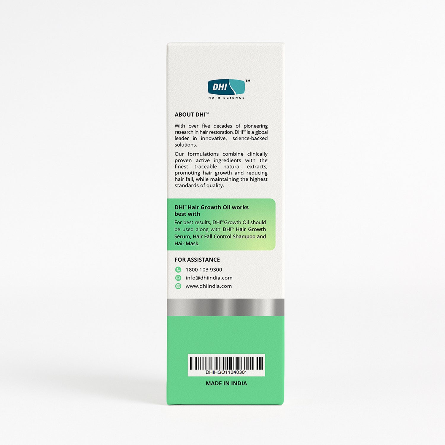 Hair Growth Oil with 21 Herbs, included Rosemary, Hibiscus | 200 ml