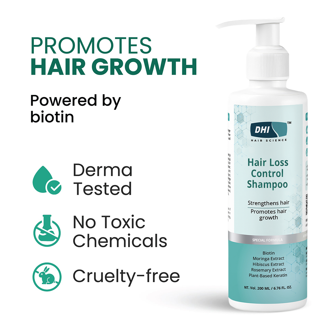 Hair Loss Treatment (Hair Growth Serum 30ml + Hair Fall Control Shampoo 200ml +Hair Mask 200ml + Hair Repair Vitamin 60 Capsule )