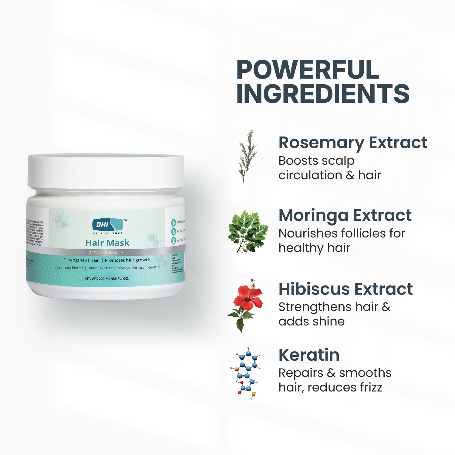 Dandruff Control Shampoo 200ml + Daily Nourishing Shampoo 200ml +(Hair Mask 200ml Free)