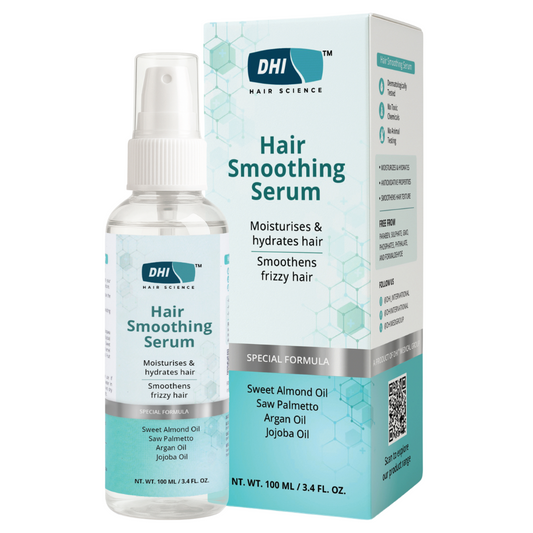 Hair Smoothing Serum with Argan, Sweet Almond, & Jojoba Oils | 100 ml