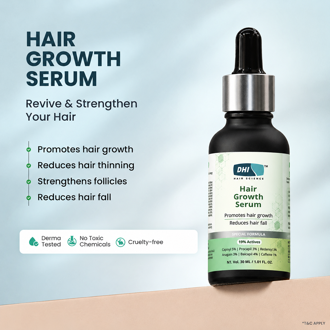 Hair Loss Treatment (Hair Growth Serum 30ml + Hair Fall Control Shampoo 200ml +Hair Mask 200ml + Hair Repair Vitamin 60 Capsule )