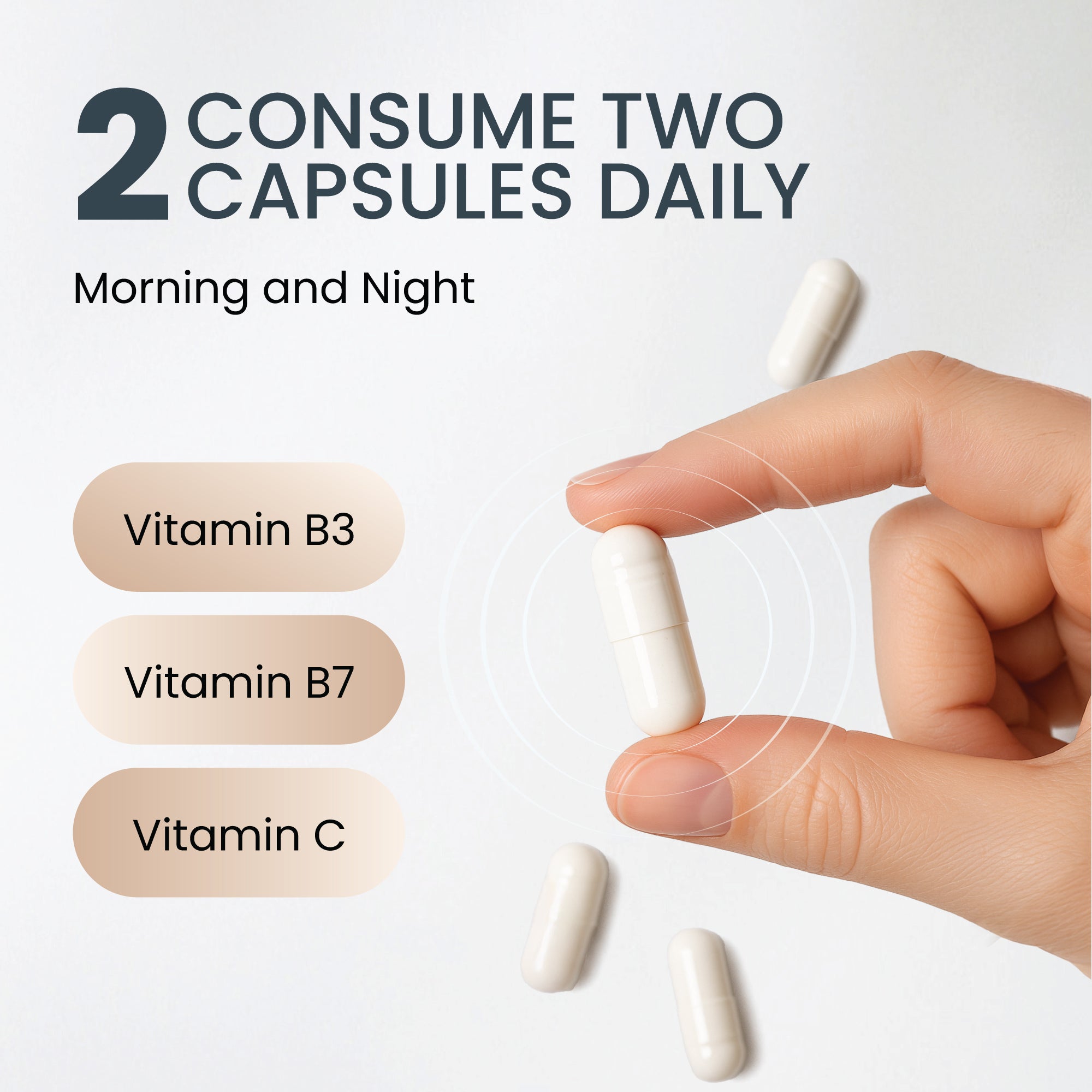 Multivitamin Capsules with Biotin & Ayurvedic Herbs | 60 Capsules