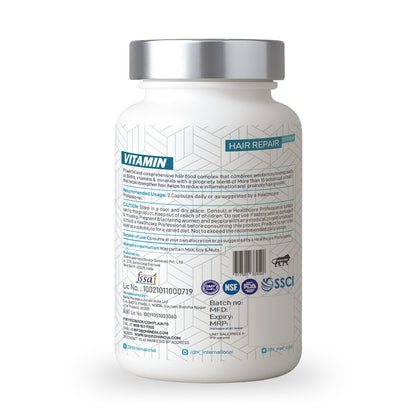 Multivitamins with Biotin and Ayurvedic Herbs | 60 Capsules