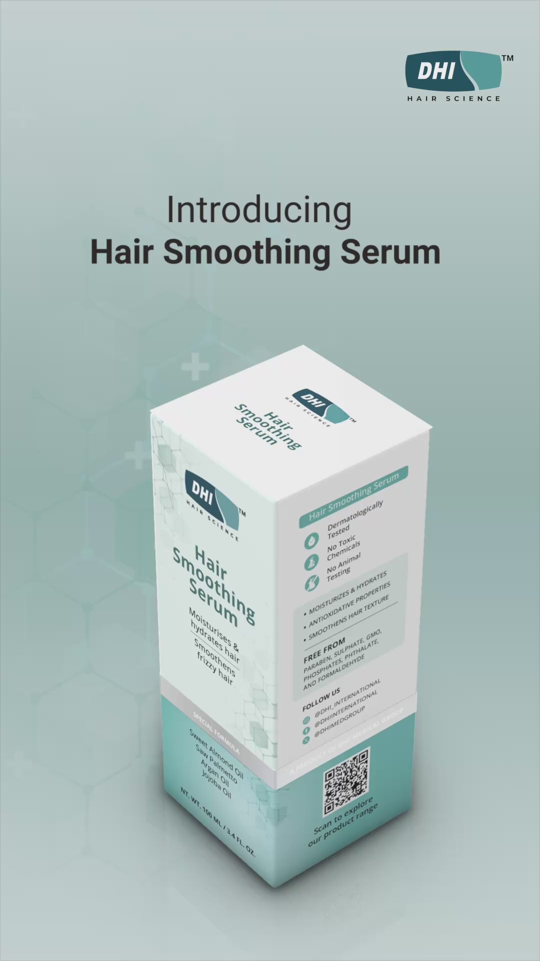 Load video: Super Shine Duo with Daily Nourishing Shampoo Enriched with Vitamin B3 &amp; B5 (200ml) + Smoothening Serum with Sweet Almond and Jojoba Oil (100ml)