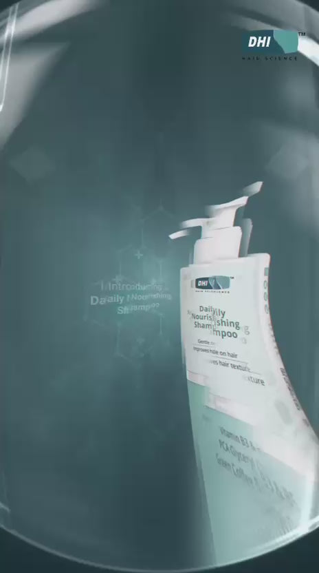 Load video: Daily Nourishing Shampoo with Vitamin B3, B5 &amp; Green Coffee Extract | 200 ml