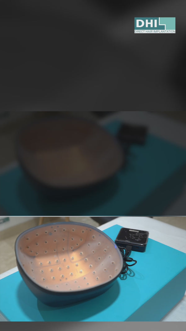 DHI Laser Cap with 272 Laser Diodes | FDA Approved & Clinically Proven Hair Loss Treatment at Home | Best Low Level Laser Therapy For Hair Regrowth In Men & Women